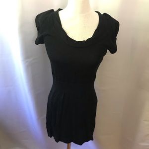 White House Black Market Black Sweater Dress XS